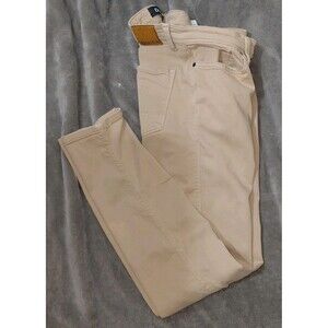 DU/ER Classic No Sweat Straight Leg Pants Mens 33X32 N2X Camel Slim Fit Stretch